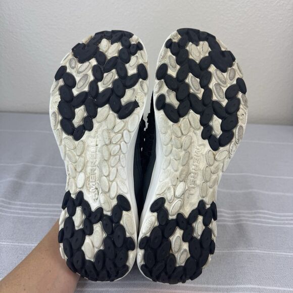 Women’s Merrell Cloud Knit Slip On Sneaker Casual Outdoor Shoe Black Gray 10 - Picture 14 of 14